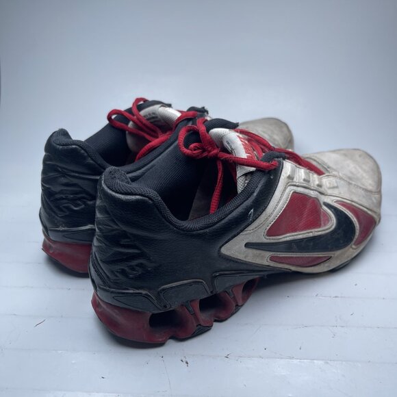 Y2K Nike Impax Atlas 3 Men's Shoes Red/Gray/White Running Size 11 Read* - Picture 2 of 16